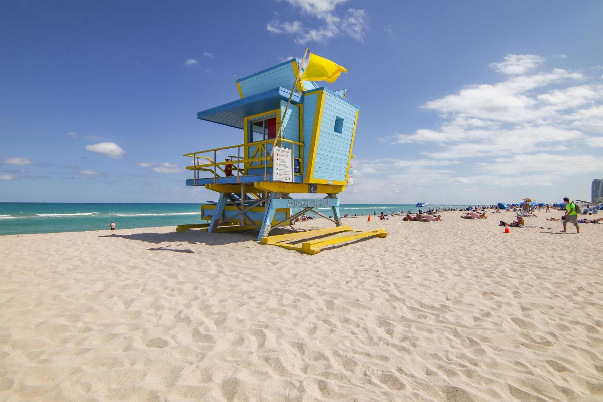 מיאמי ביץ' Deco Beachside Apt, W/2 Queen Beds, Washer/Dryer מראה חיצוני תמונה