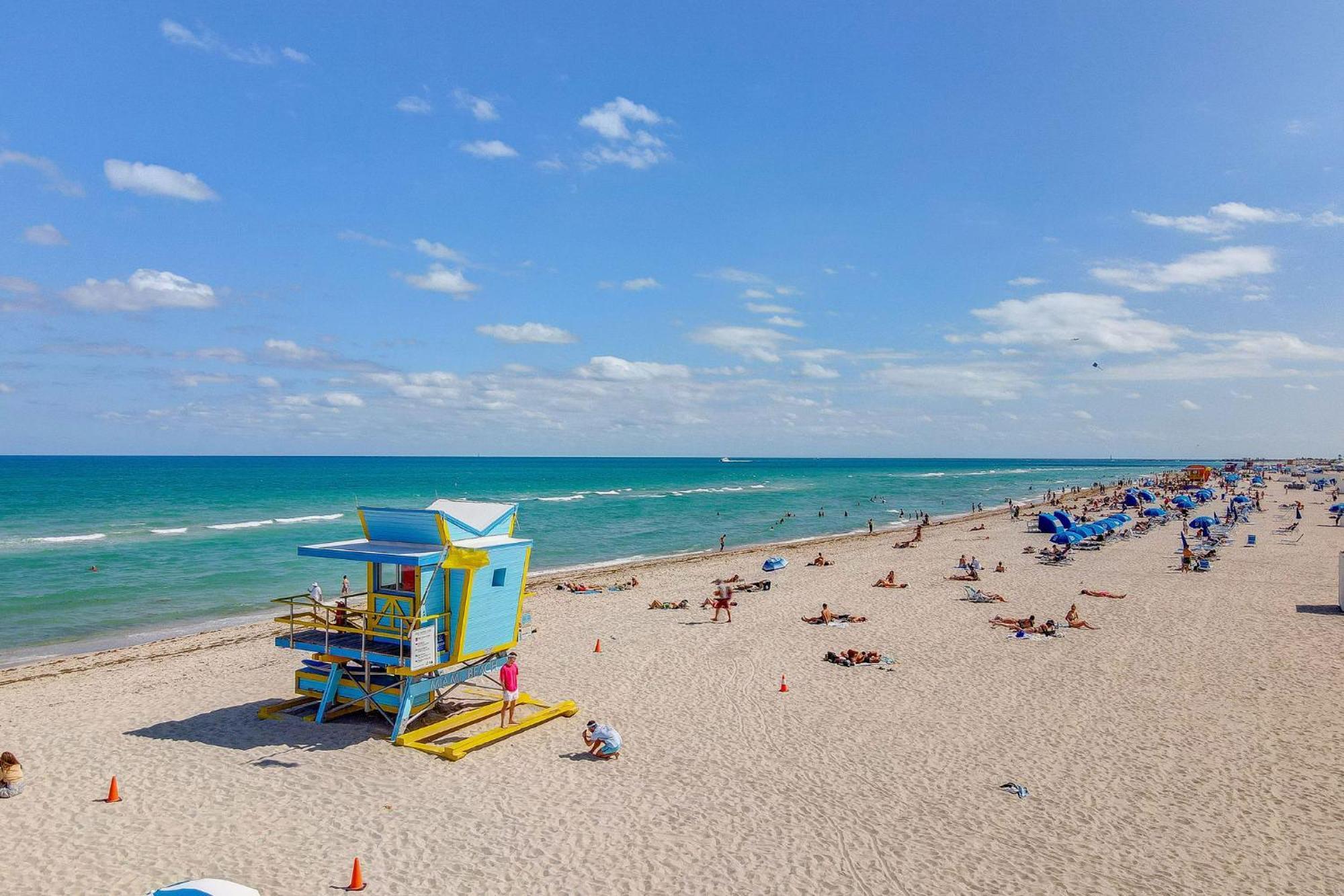 מיאמי ביץ' Deco Beachside Apt, W/2 Queen Beds, Washer/Dryer מראה חיצוני תמונה