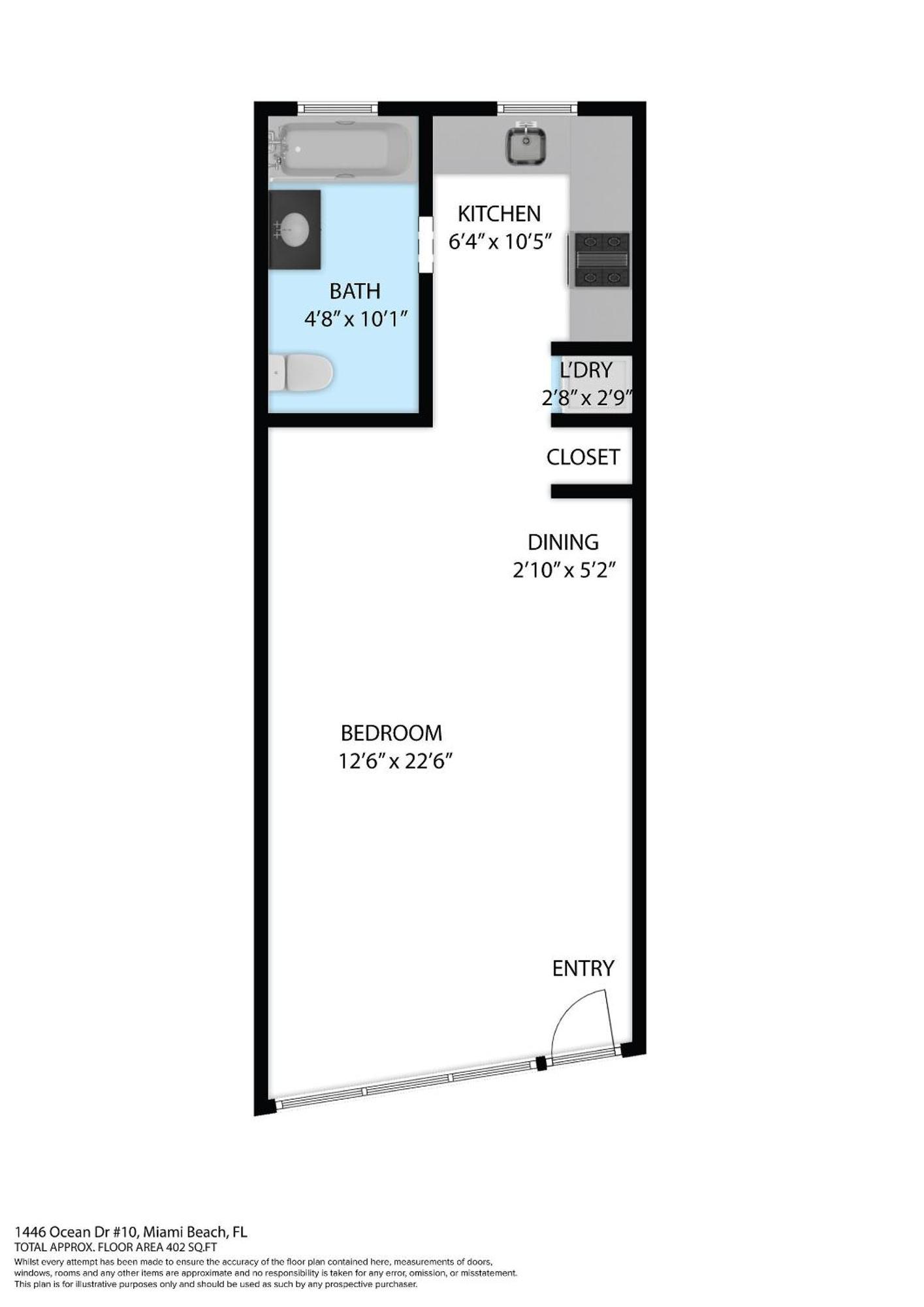 מיאמי ביץ' Deco Beachside Apt, W/2 Queen Beds, Washer/Dryer מראה חיצוני תמונה